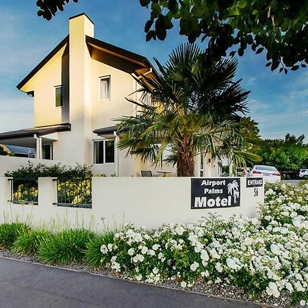 Airport Palms Motel Christchurch Eksteriør billede