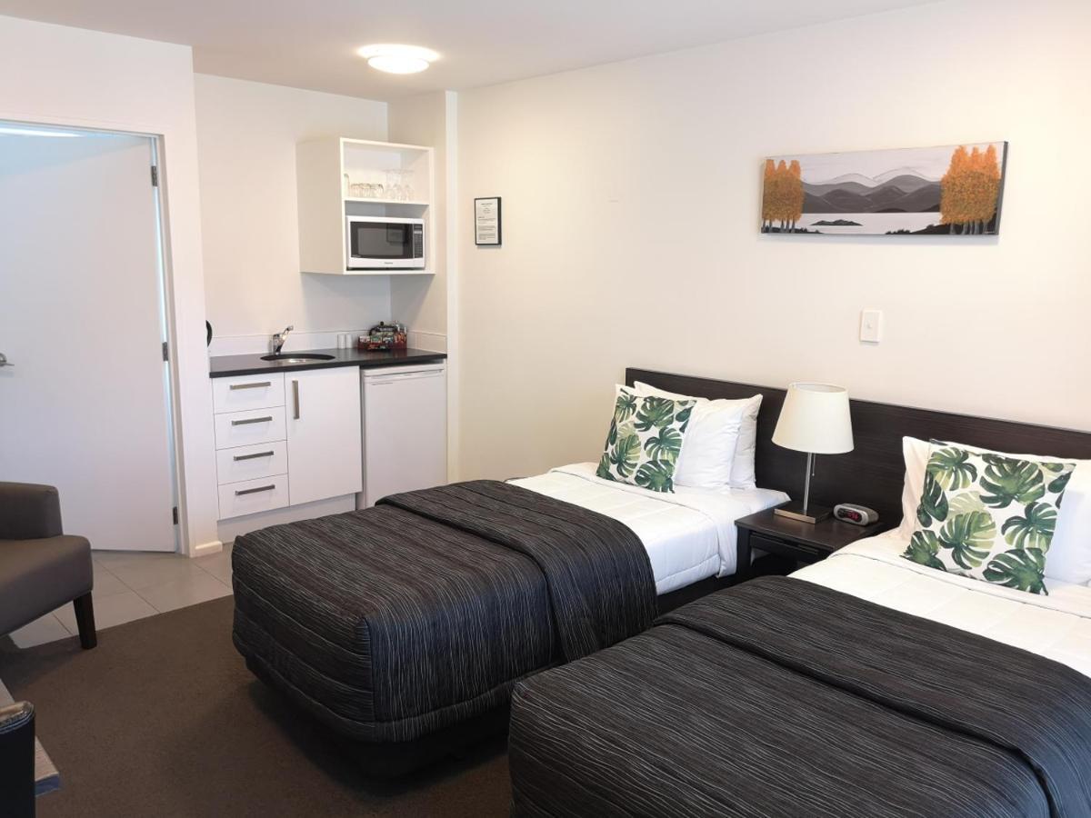 Airport Palms Motel Christchurch Eksteriør billede
