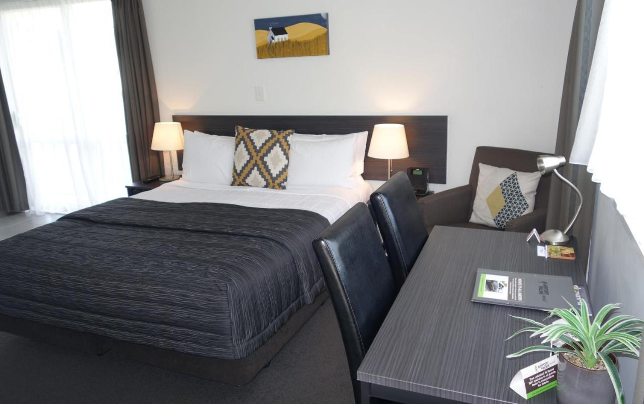 Airport Palms Motel Christchurch Eksteriør billede